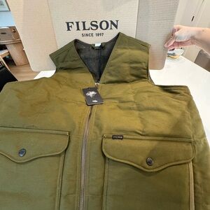 Filson Men's Forest Green Vest